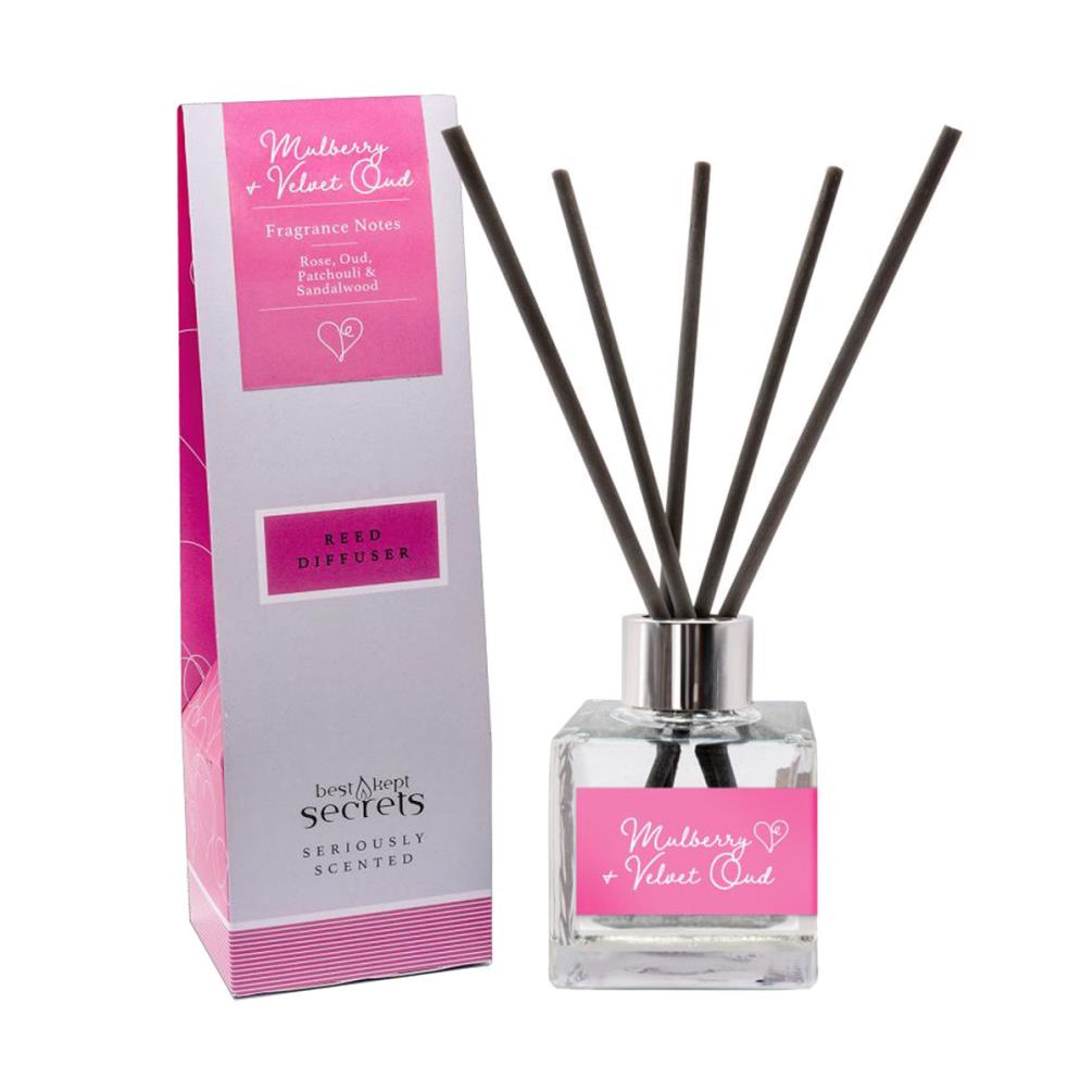 Best Kept Secrets Mulberry & Velvet Oud Reed Diffuser - 100ml £13.49